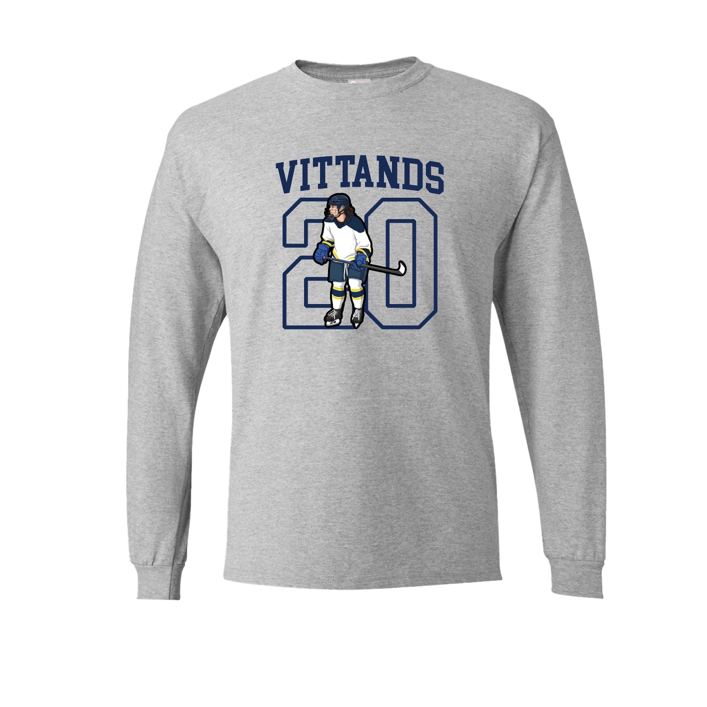 Long Sleeve Tee — Shirsey in Grey