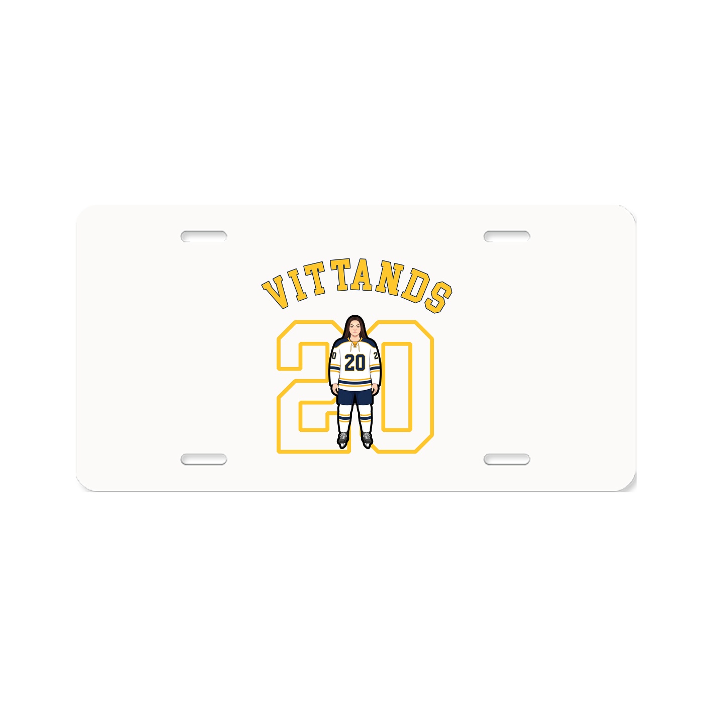 License Plate — Shirsey Arch in Classic