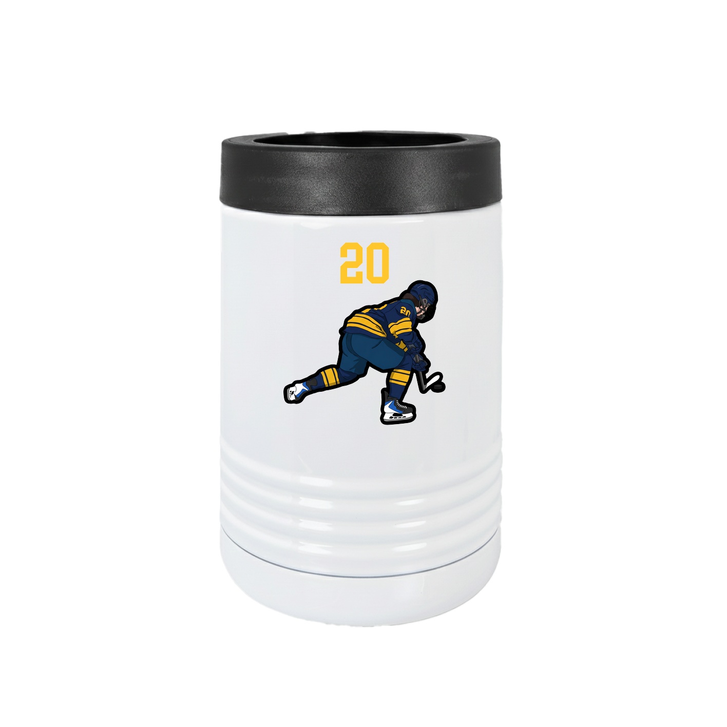 Beverage Holder — Number Top in White