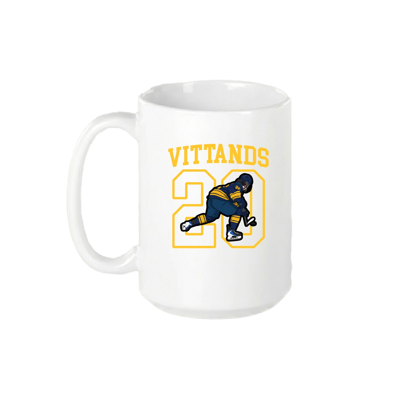15oz Coffee Mug — Shirsey in White