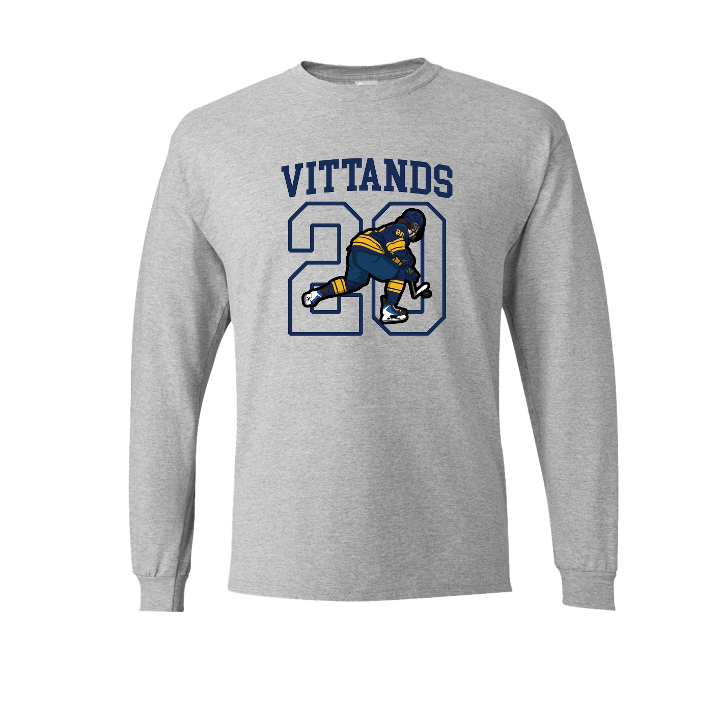 Long Sleeve Tee — Shirsey in Grey