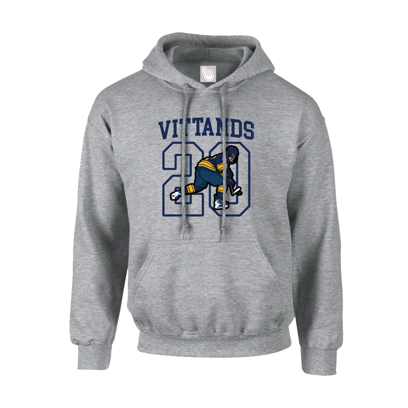 Hoodie — Shirsey in Grey