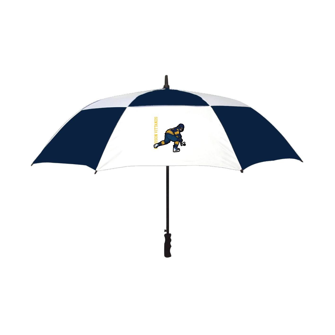 Golf Umbrella — Name Vertical in Navy