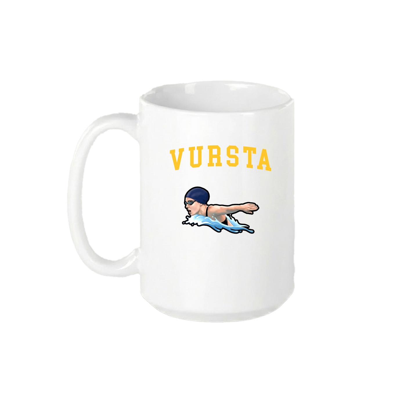 15oz Coffee Mug — Shirsey in White