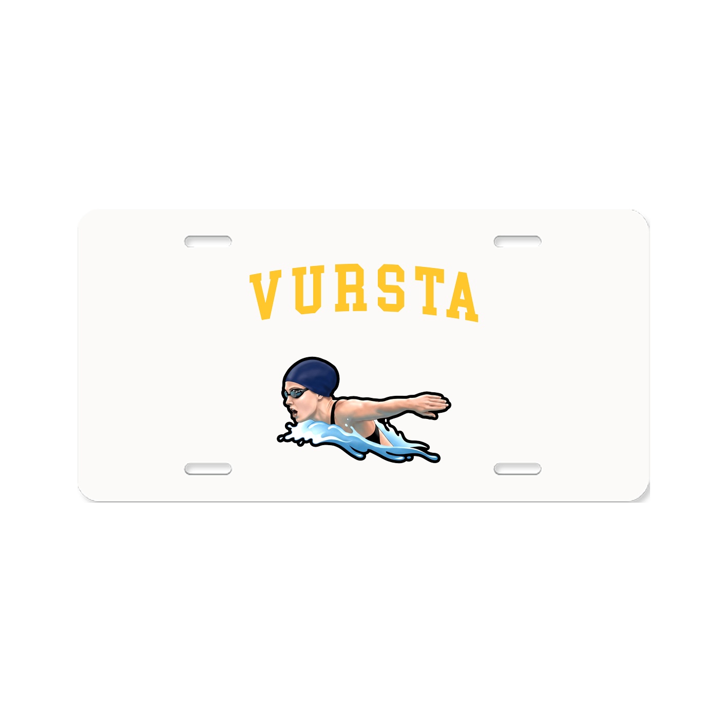 License Plate — Shirsey in Classic