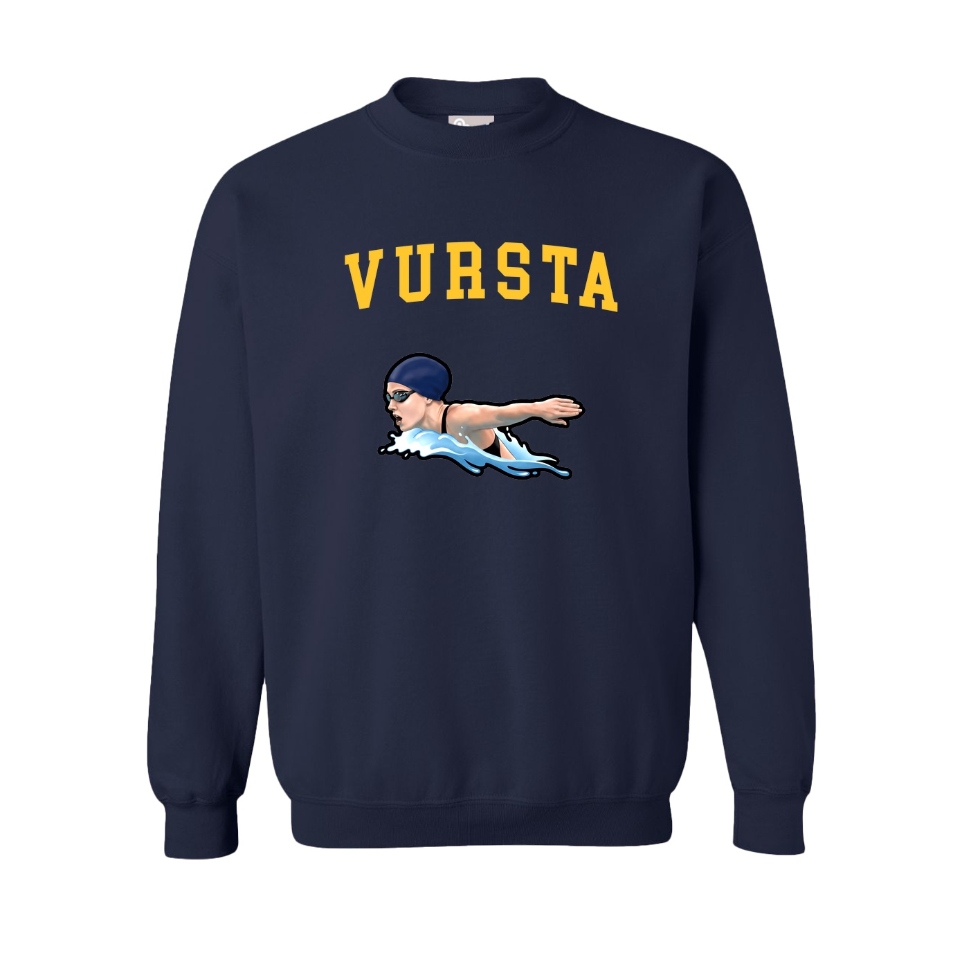 Fleece Crew — Shirsey in Navy