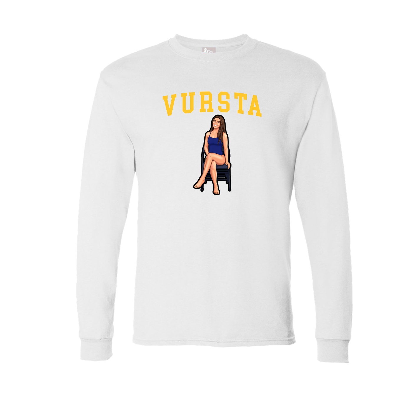 Long Sleeve Tee — Shirsey in White