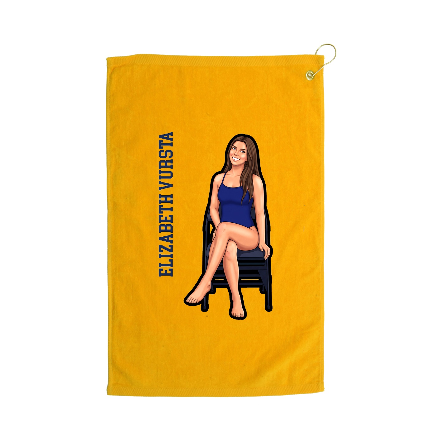 Terry Velour Golf Towel