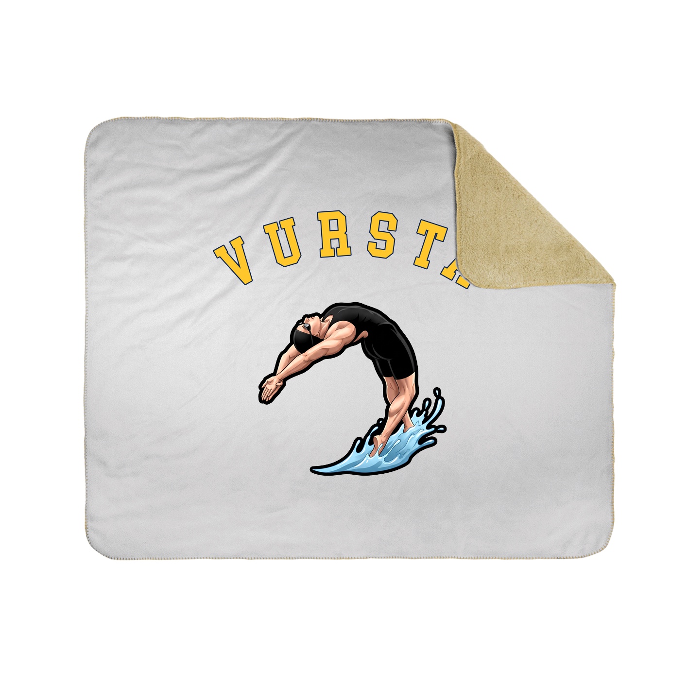 Throw Blanket — Shirsey Arch in White