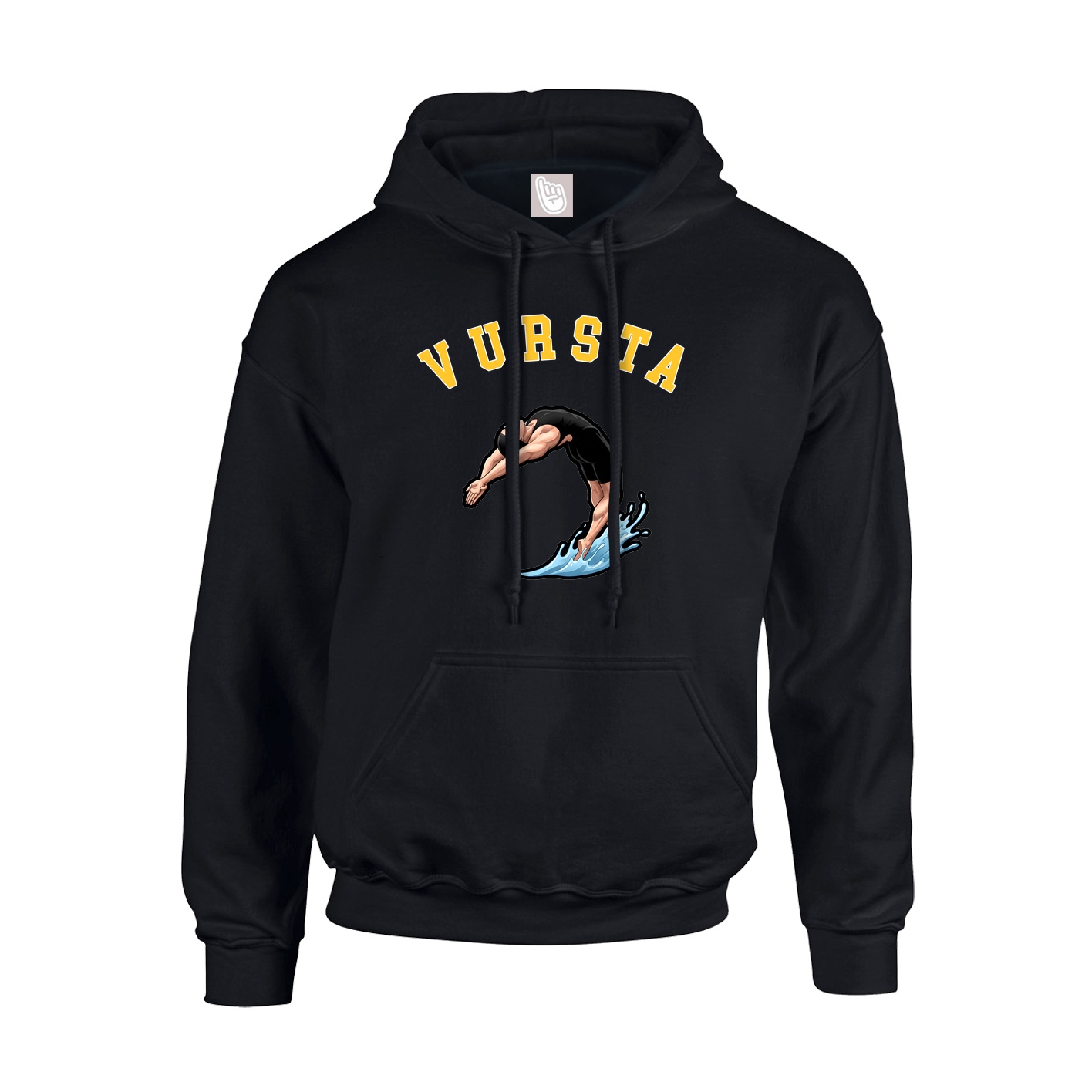 Youth Hoodie — Shirsey Arch in Black