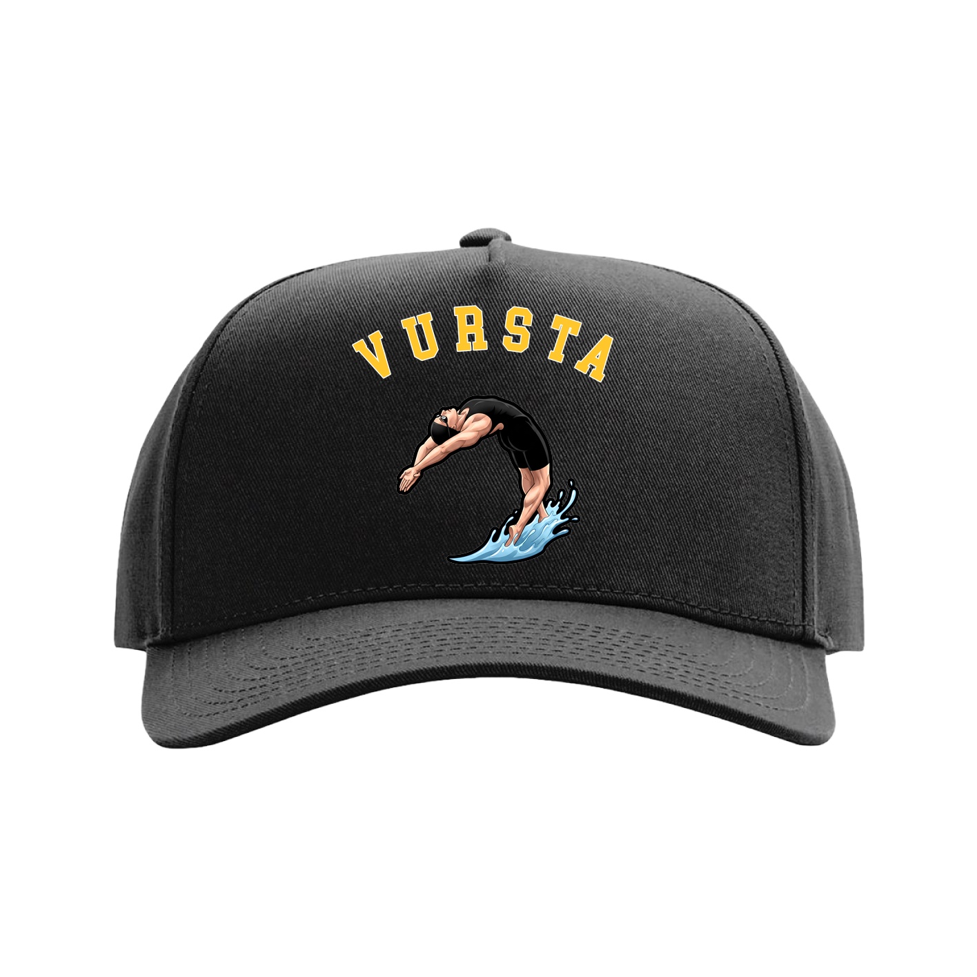 Full Fabric Five-Panel Champ Cap
