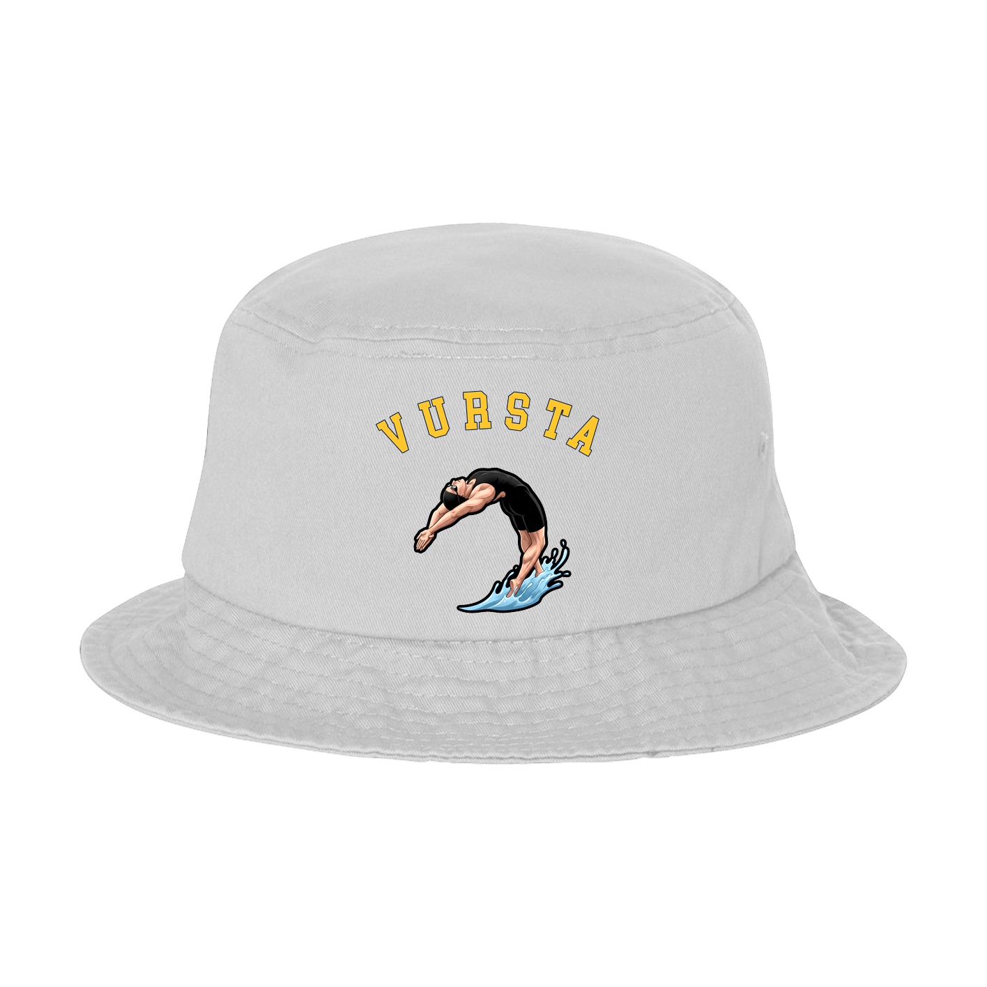 Bucket Cap — Shirsey Arch in White