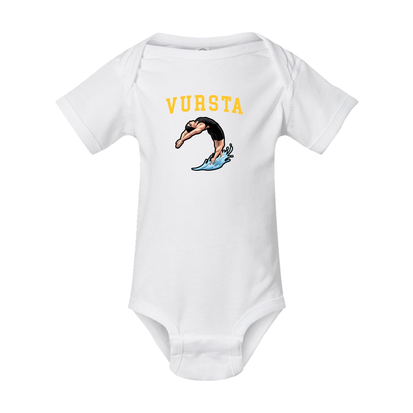 Baby Onesie — Shirsey in White