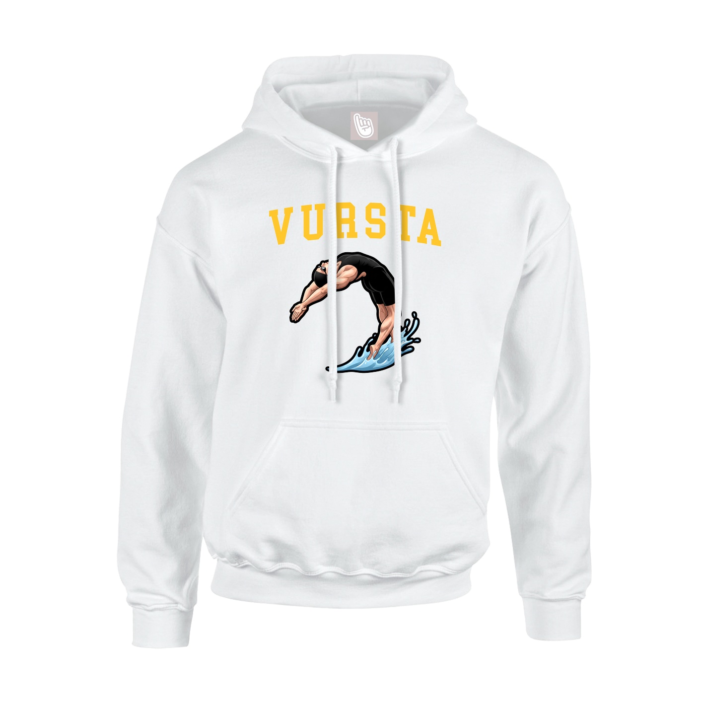Youth Hoodie — Shirsey in White