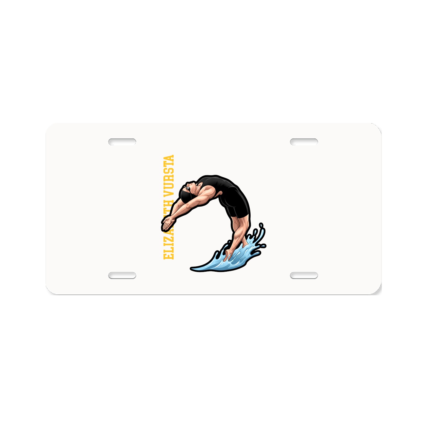 Aluminum License Plate