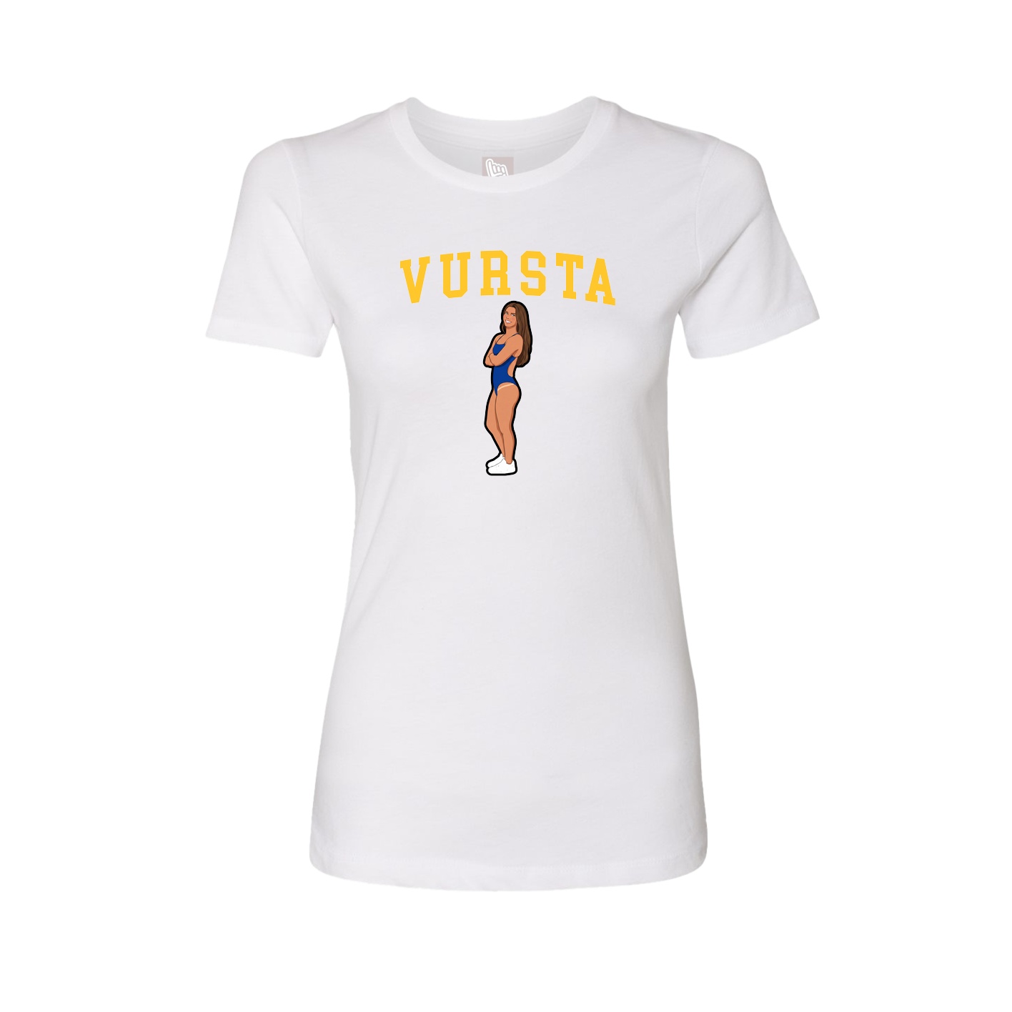 Fitted Women's Tee — Shirsey in White