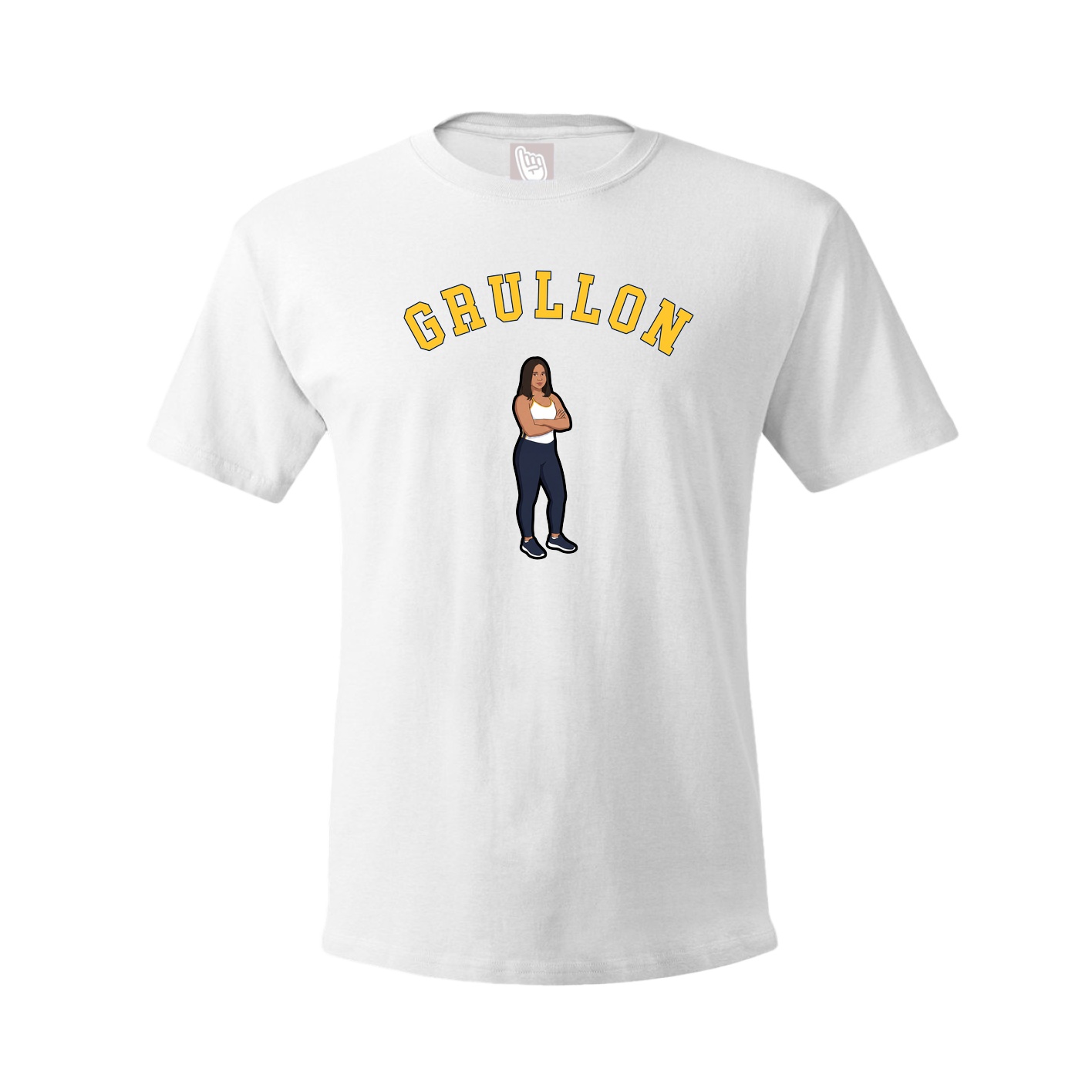 Youth Tee — Shirsey Arch in White