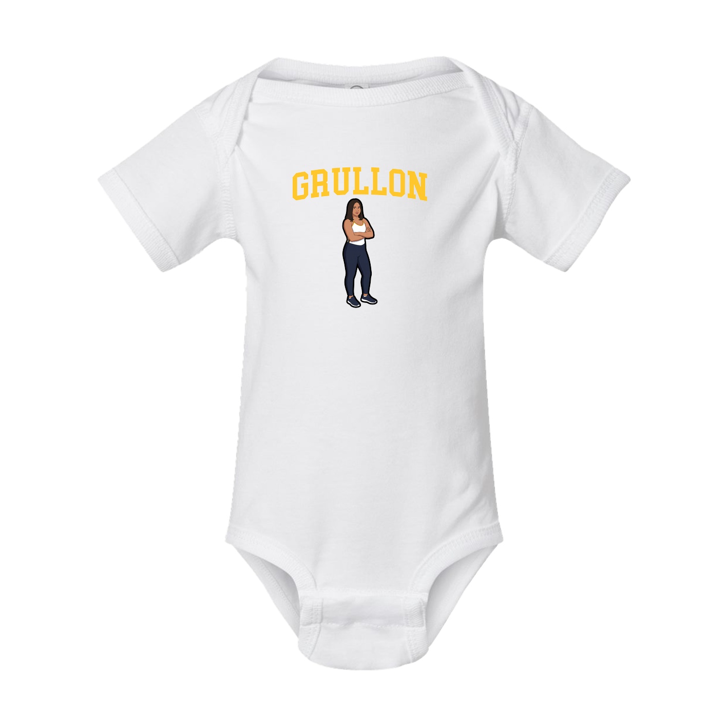 Baby Onesie — Shirsey in White