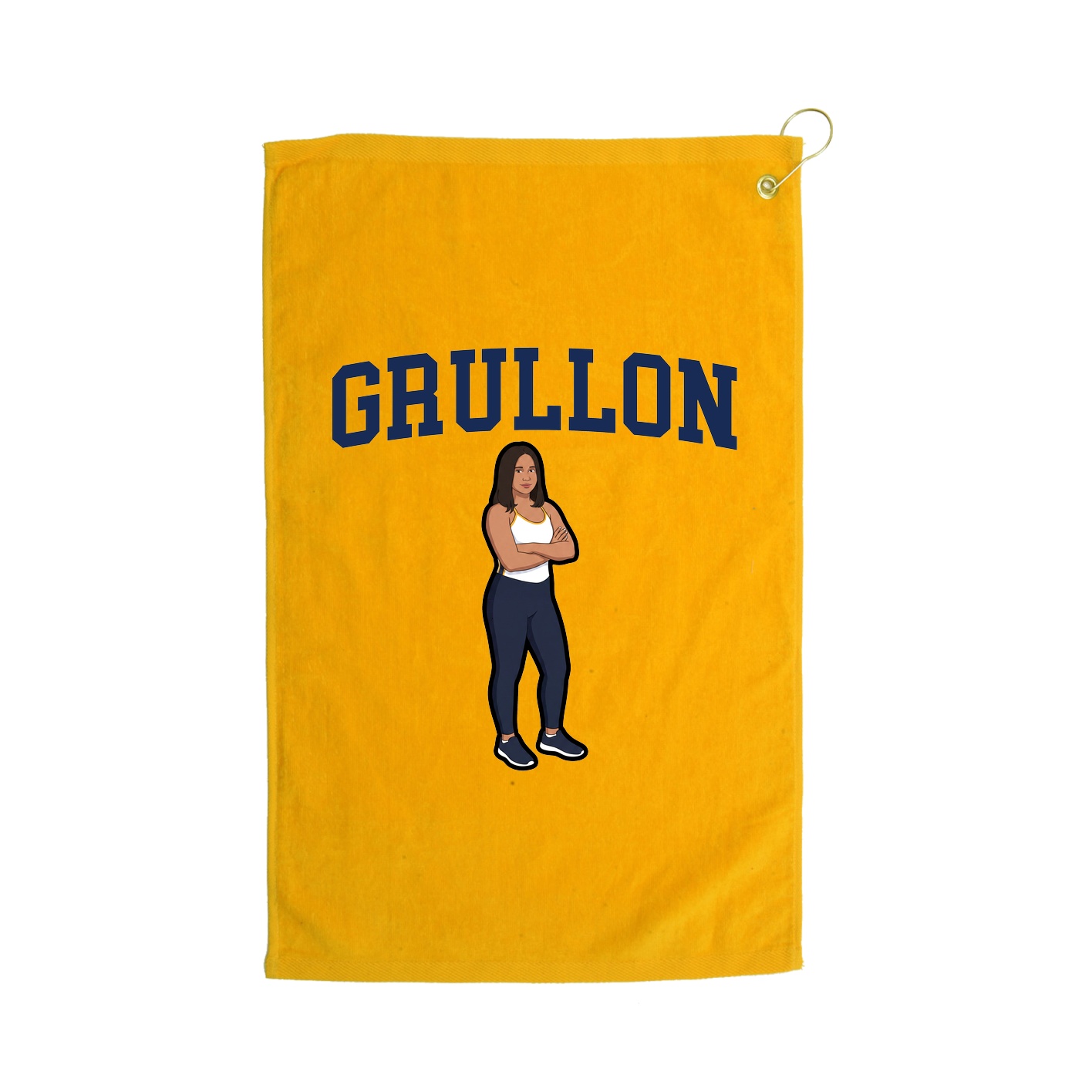 Golf Towel — Shirsey in Gold