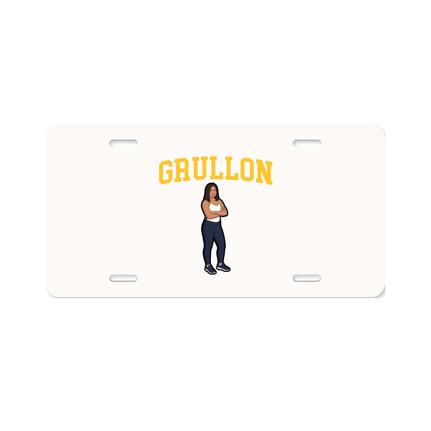 License Plate — Shirsey in Classic