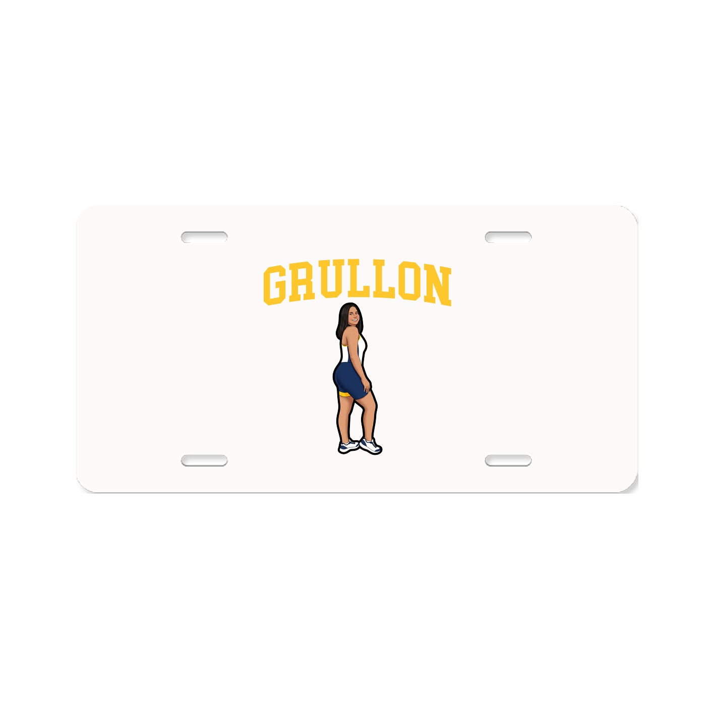 License Plate — Shirsey in Classic
