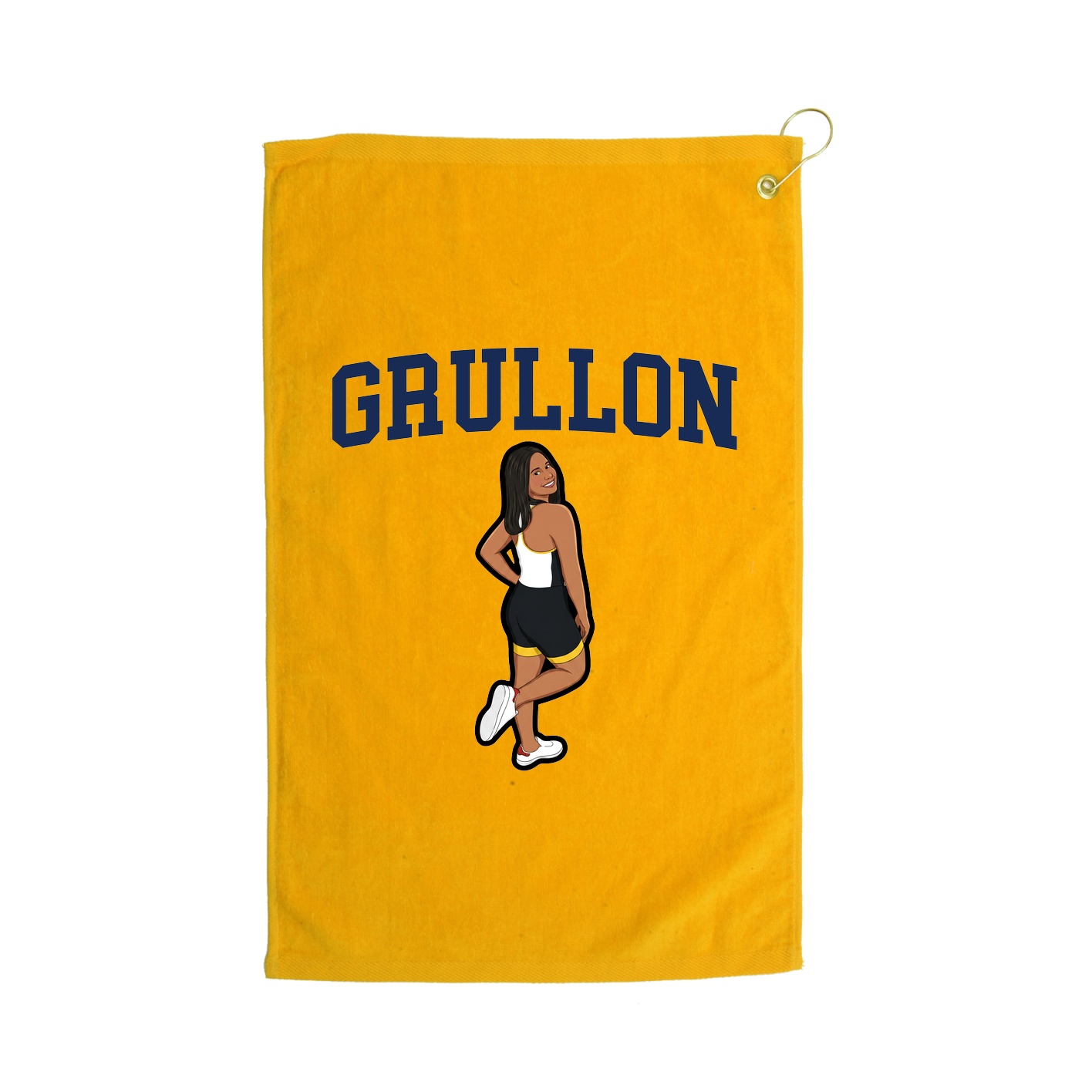 Golf Towel — Shirsey in Gold