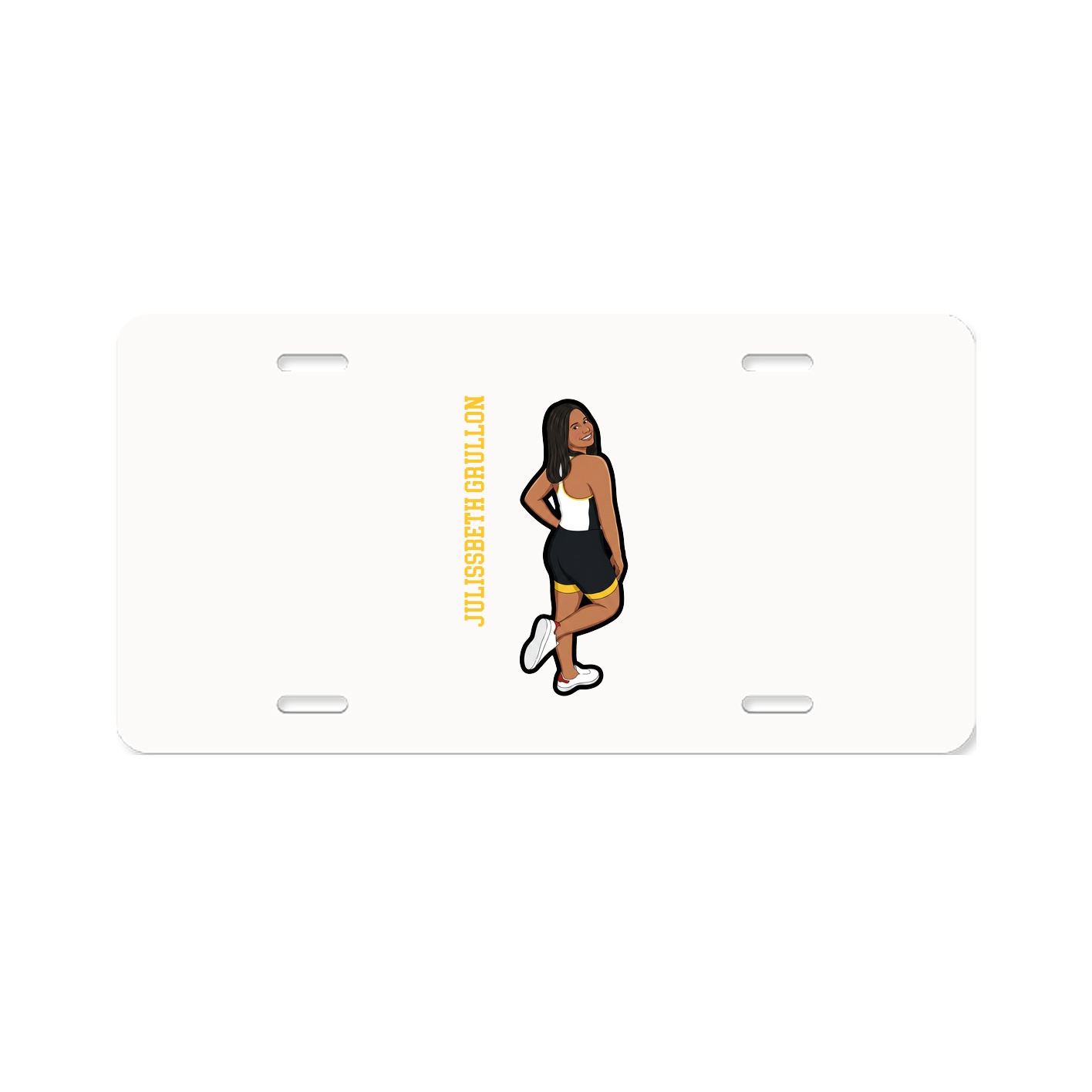 Aluminum License Plate