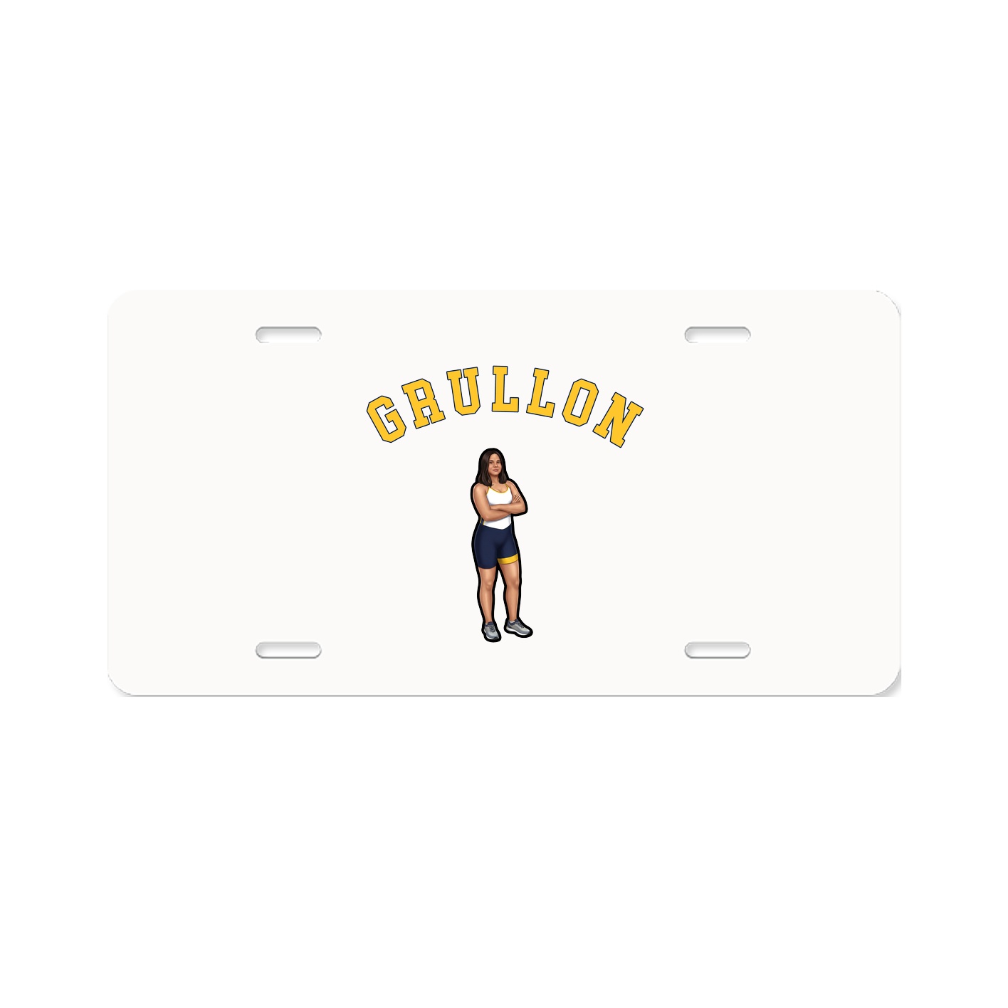 License Plate — Shirsey Arch in Classic