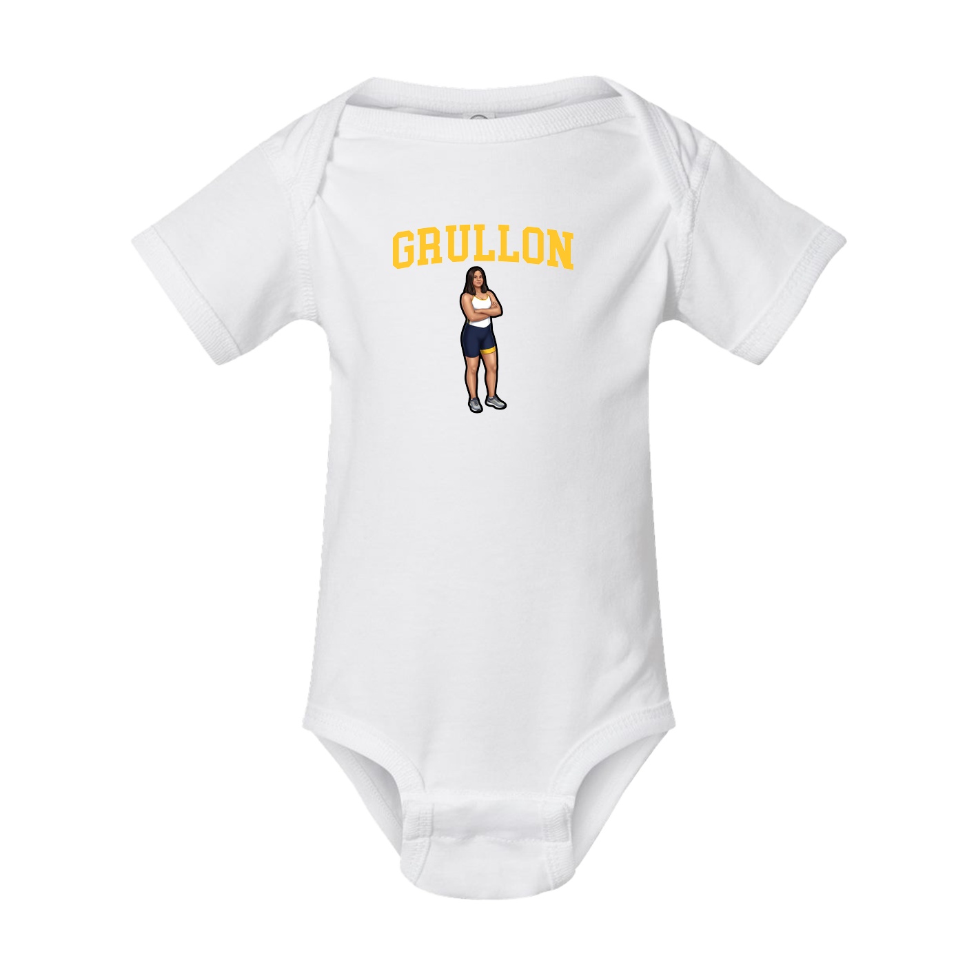 Baby Onesie — Shirsey in White