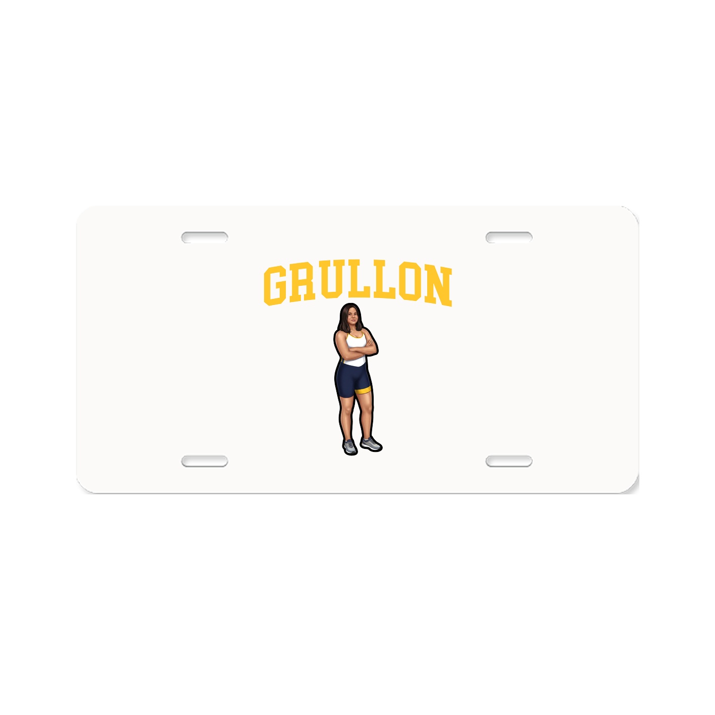 License Plate — Shirsey in Classic