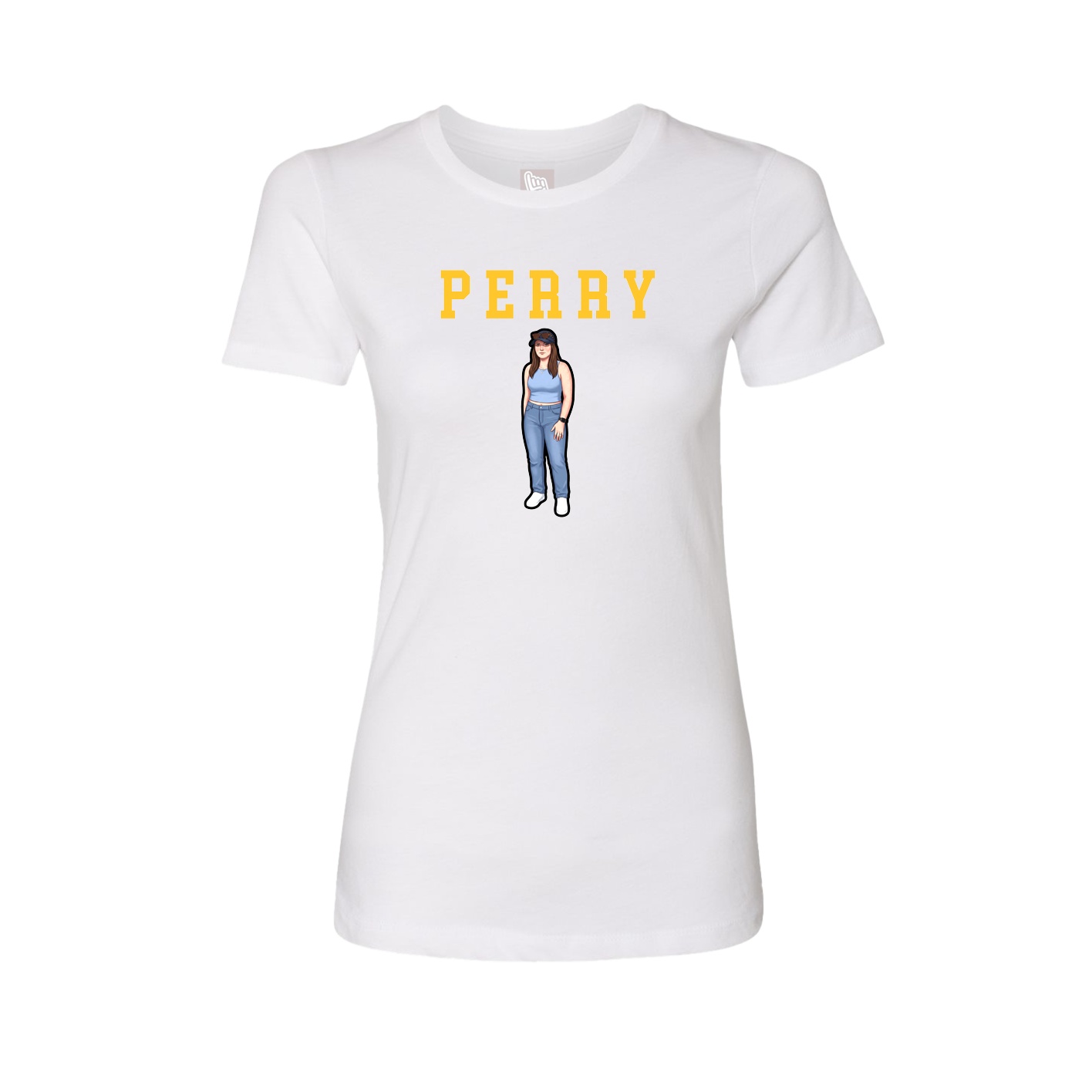 Fitted Women's Tee — Shirsey in White
