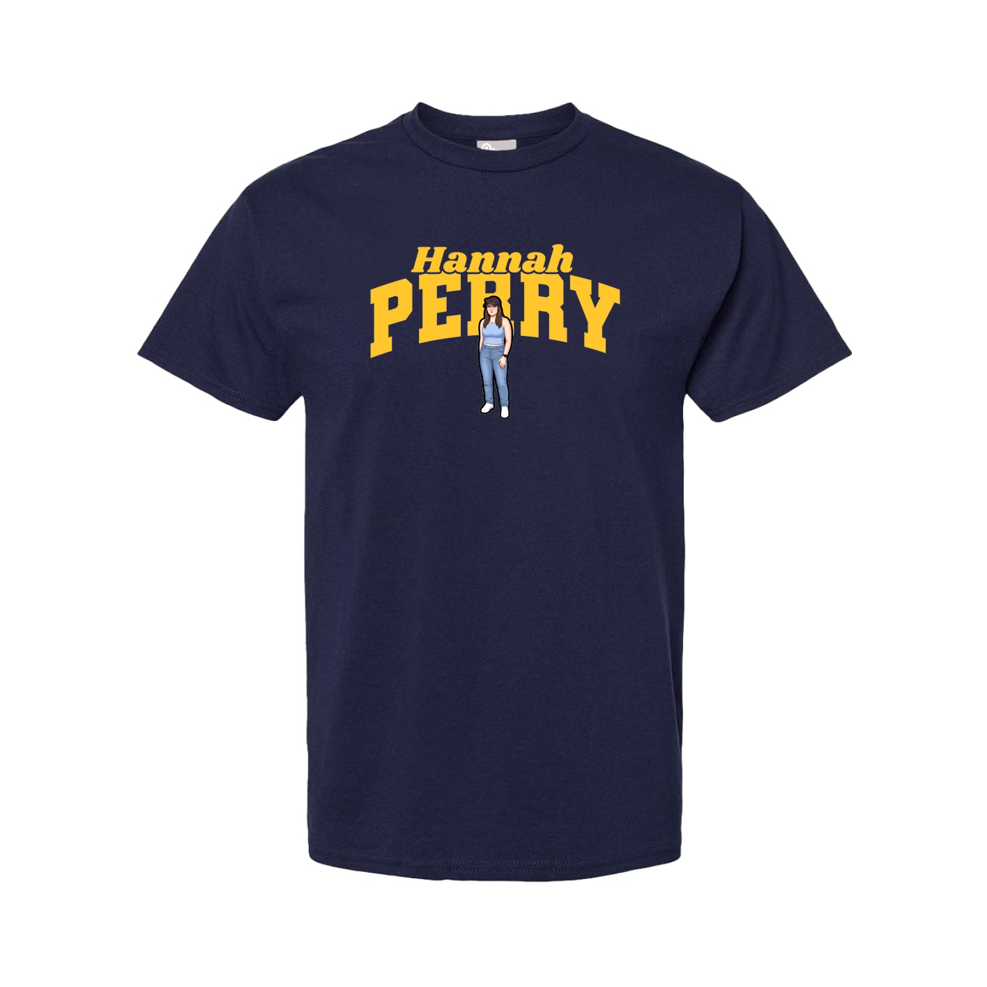 Youth Tee — Signature Arch in Navy