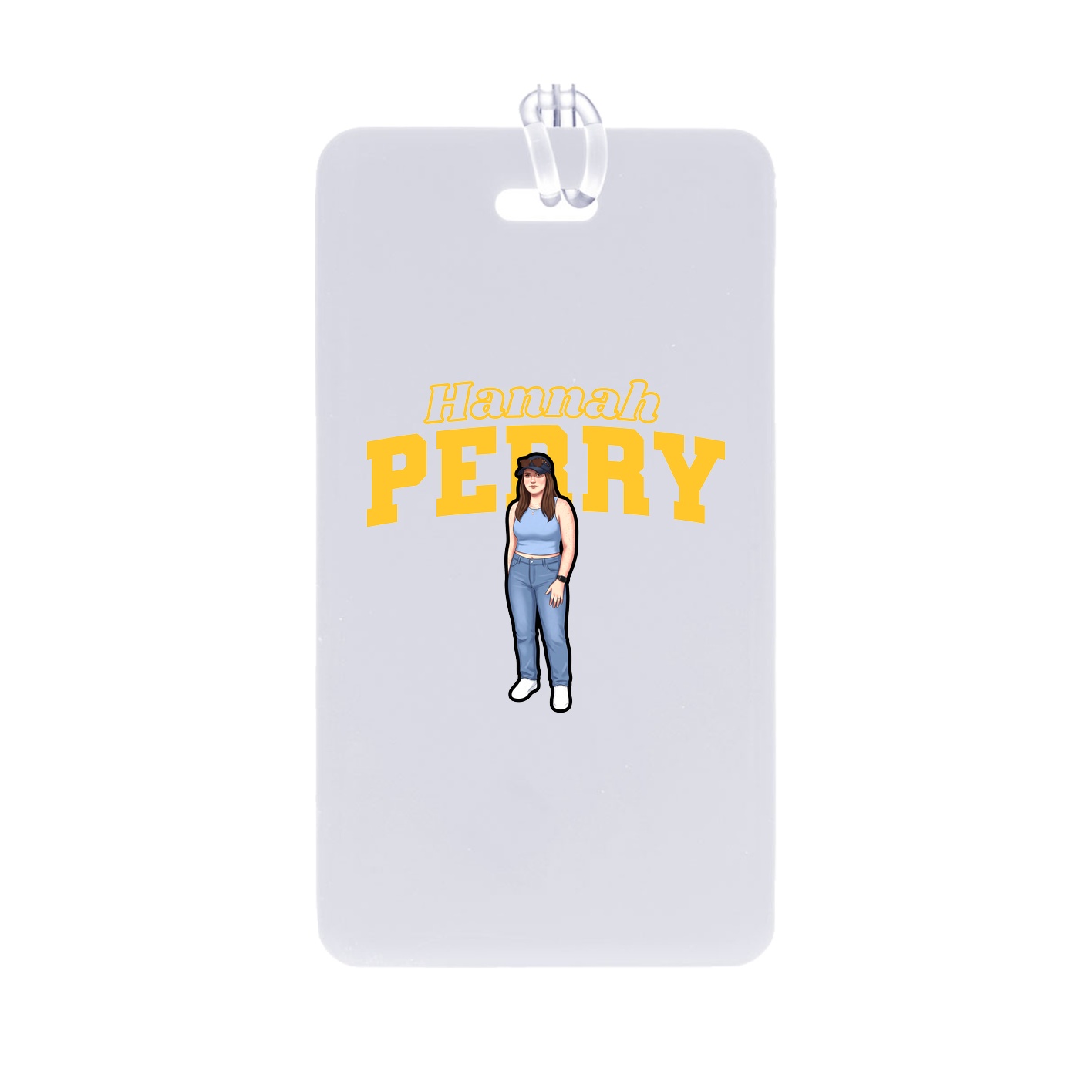 Bag Tag — Name Arch in Classic