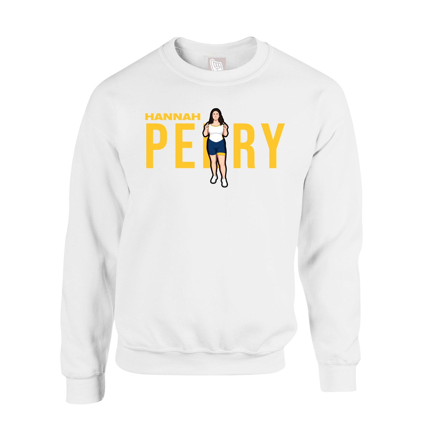 Fleece Crew — Player Name in White