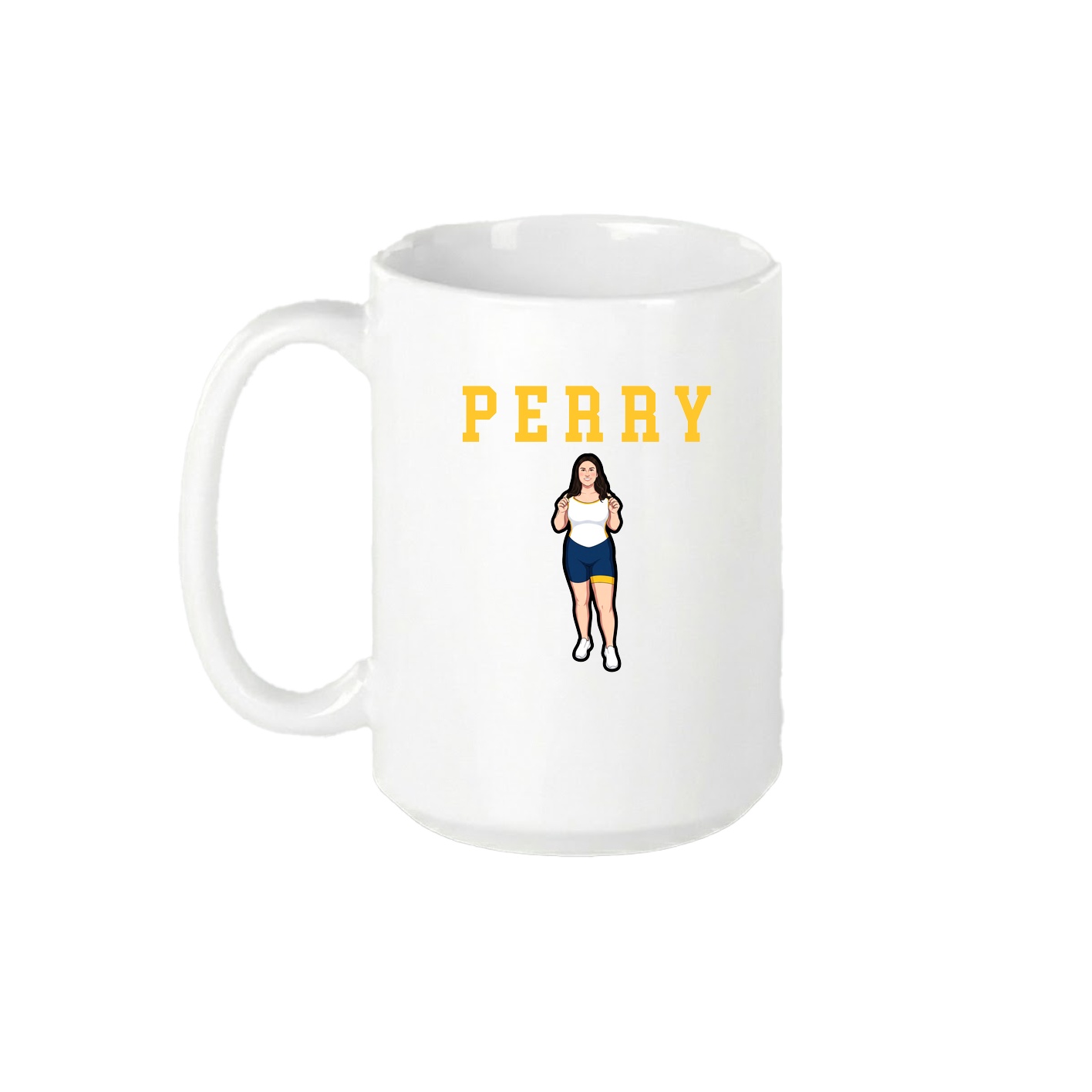 15oz Coffee Mug — Shirsey in White