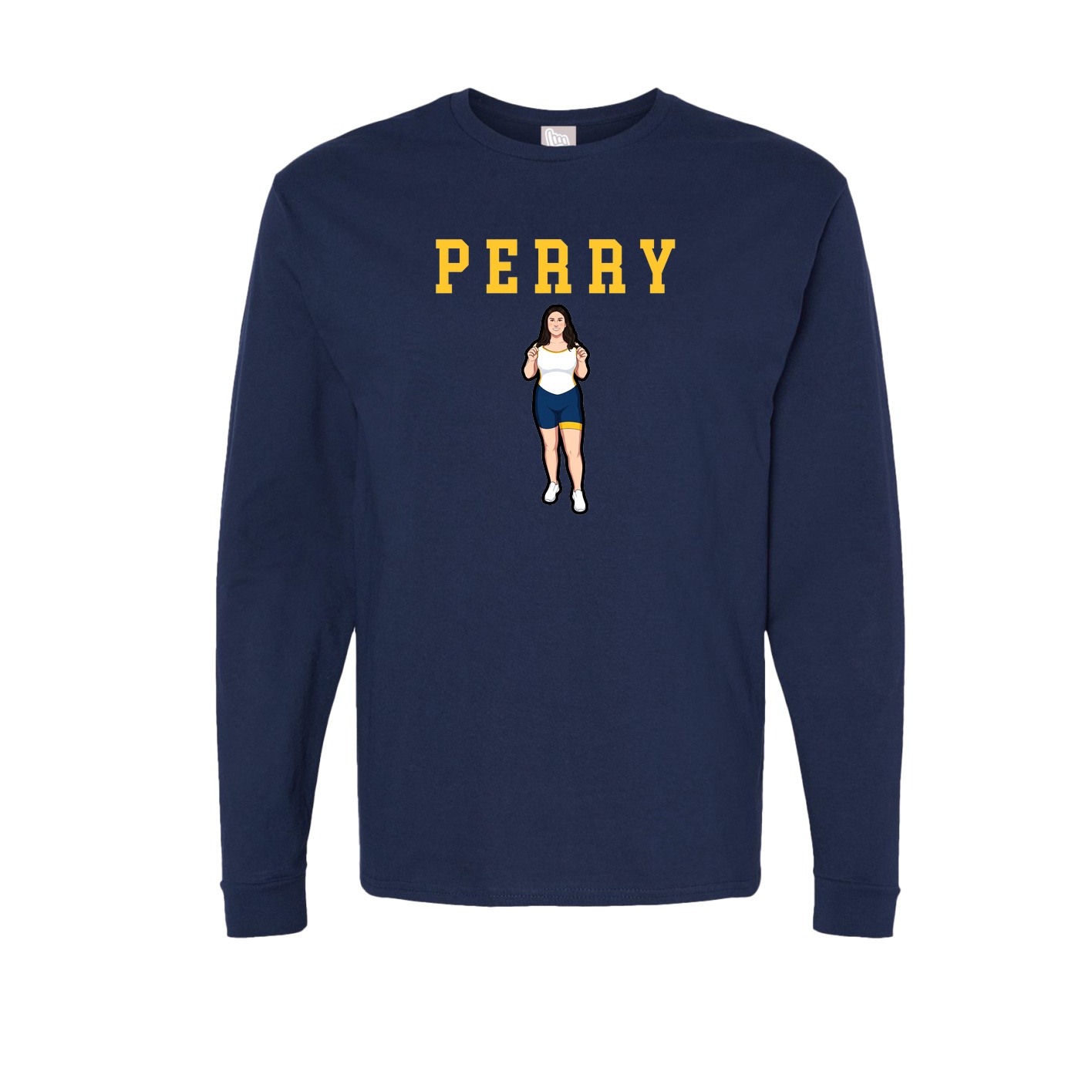 Long Sleeve Tee — Shirsey in Navy