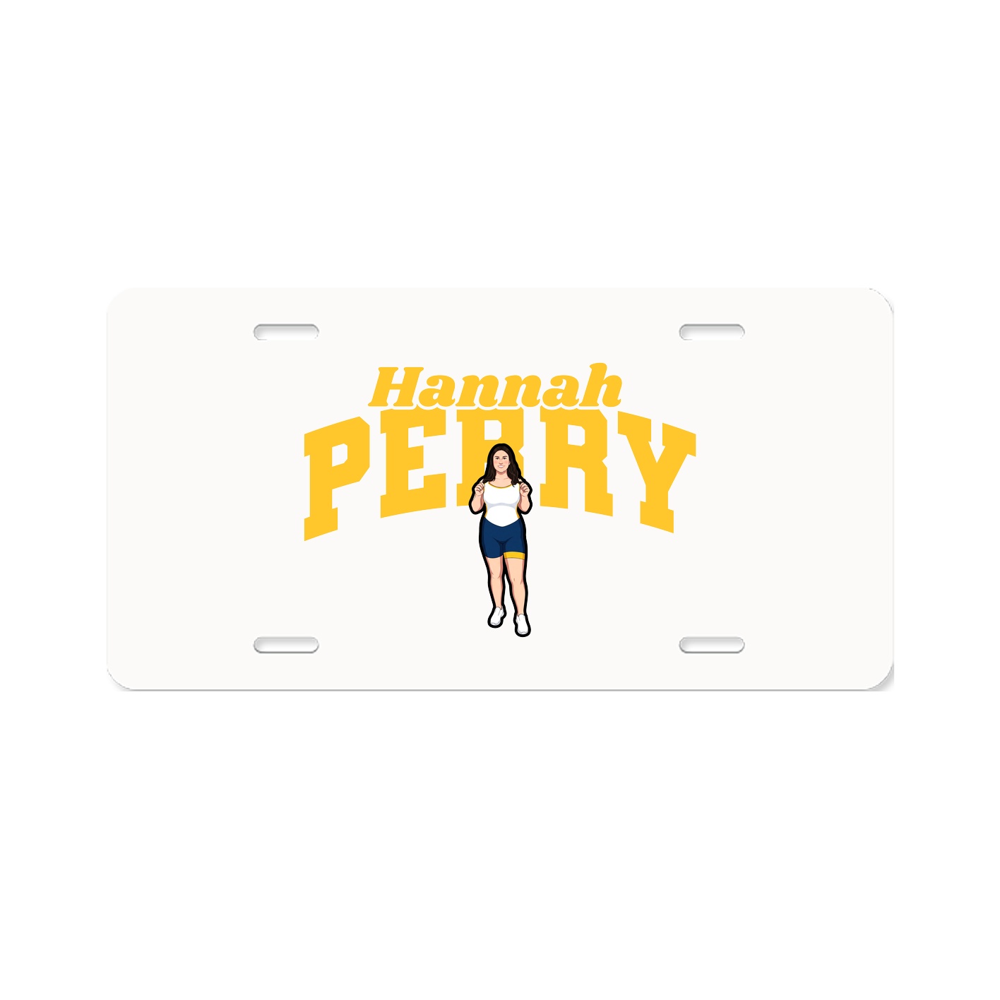 License Plate — Signature Arch in Classic