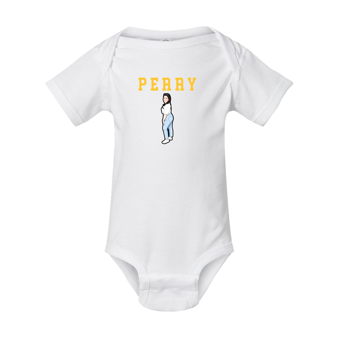 Baby Onesie — Shirsey in White