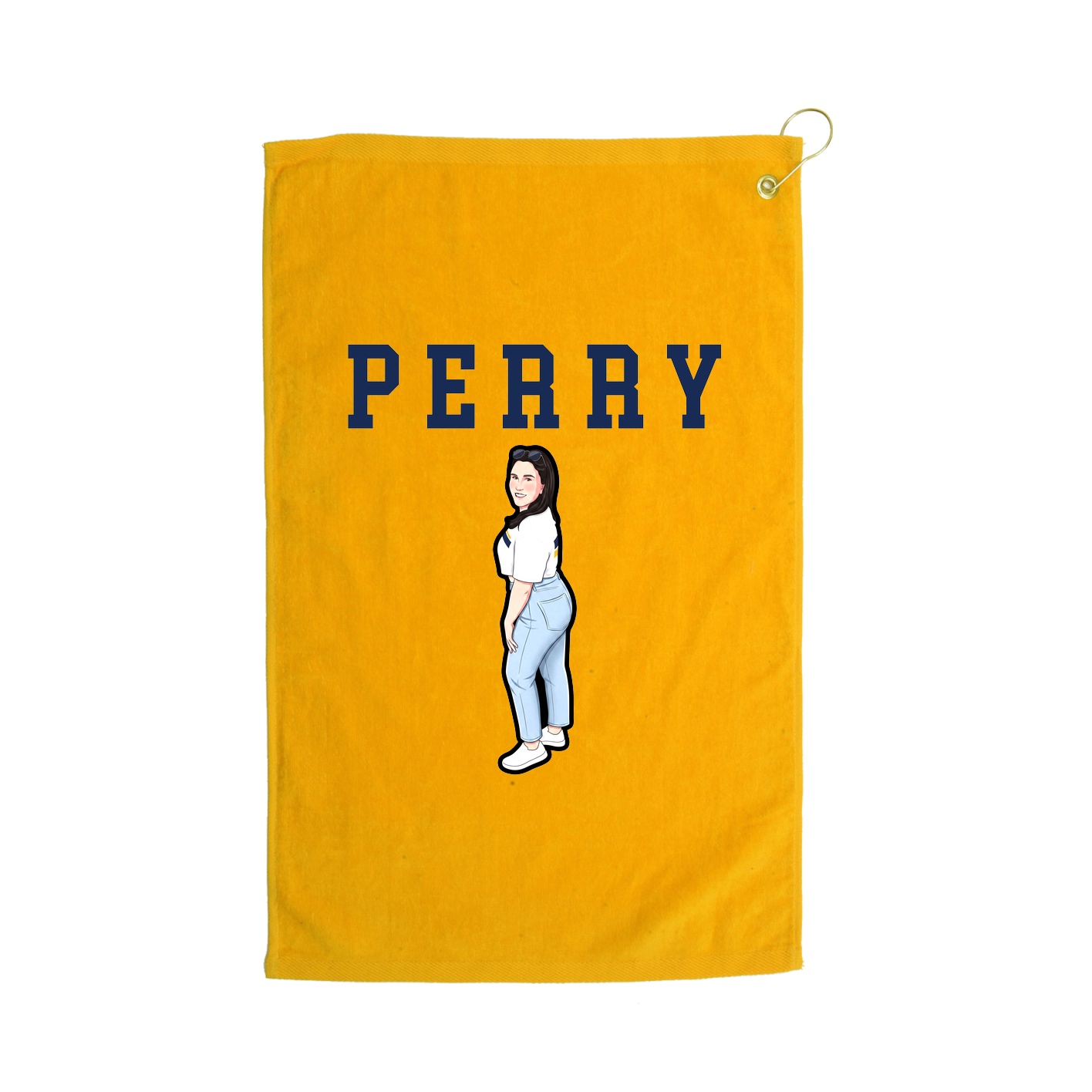 Golf Towel — Shirsey in Gold