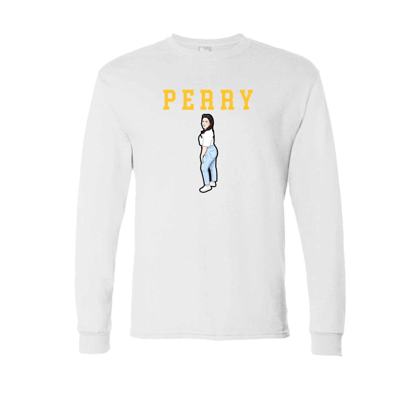 Long Sleeve Tee — Shirsey in White