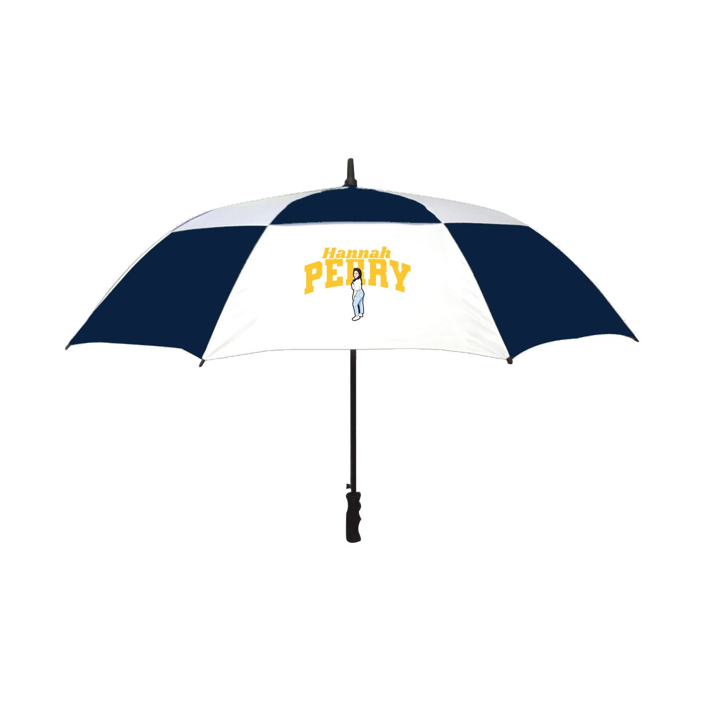 Golf Umbrella — Signature Arch in Navy