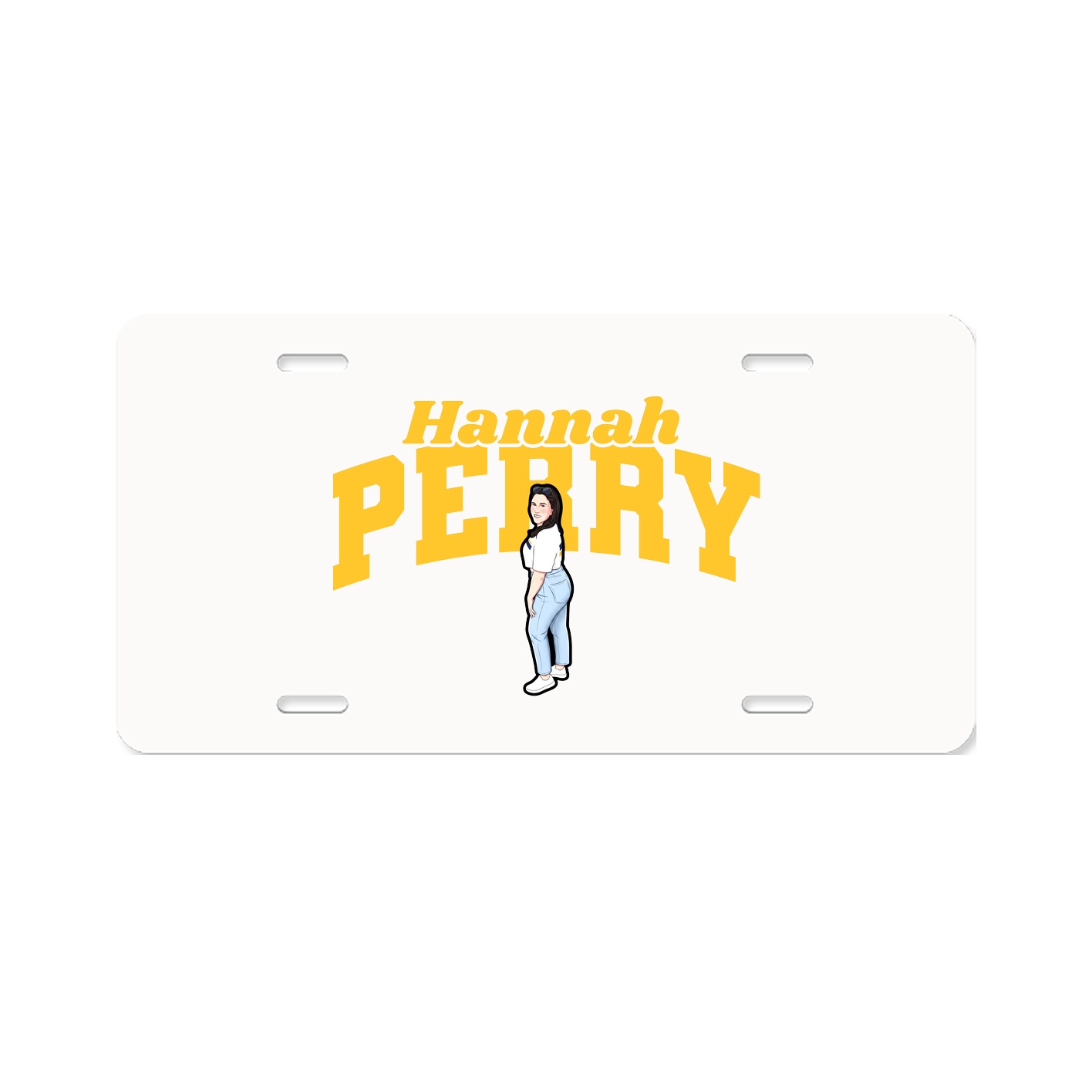 License Plate — Signature Arch in Classic