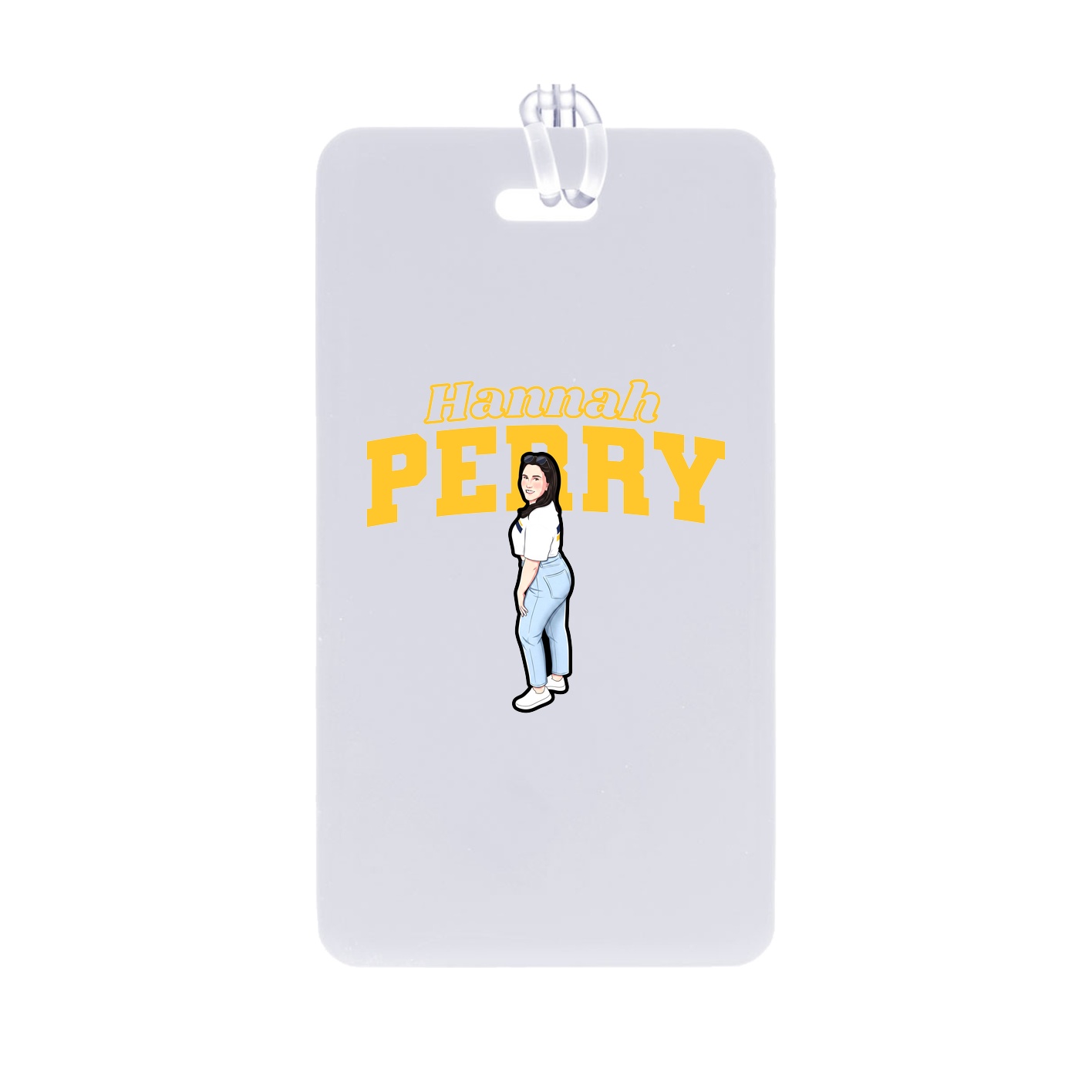 Bag Tag — Name Arch in Classic