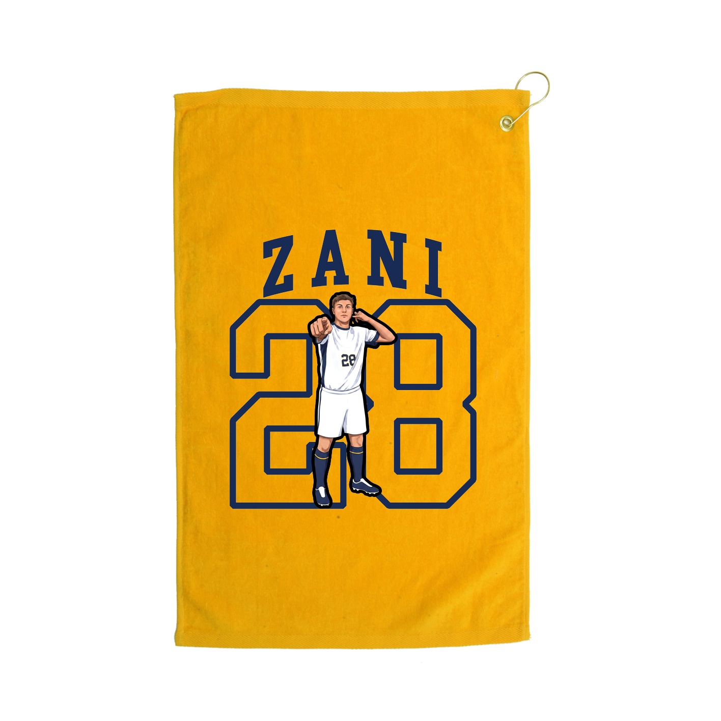 Golf Towel — Shirsey in Gold