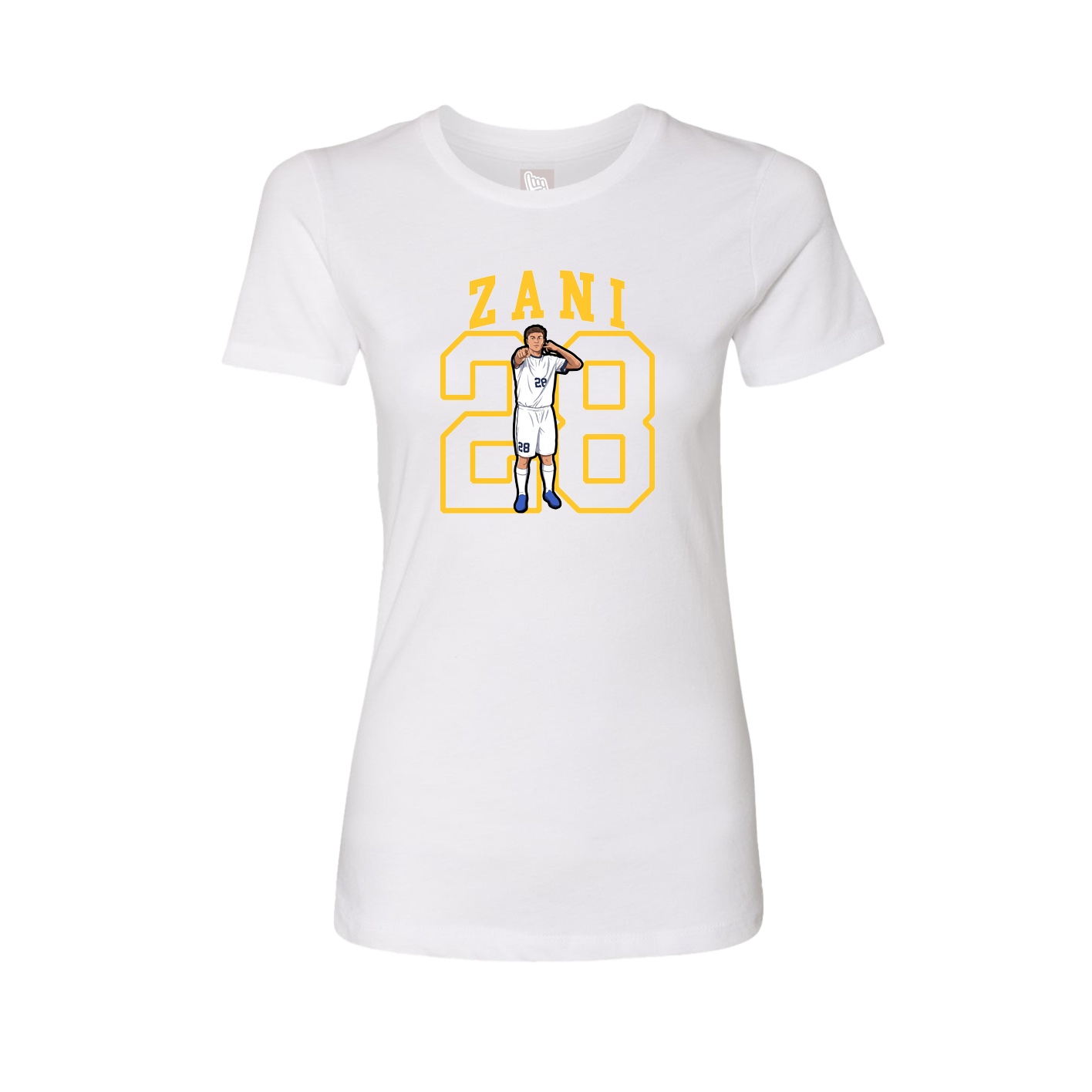 Fitted Women's Tee — Shirsey in White