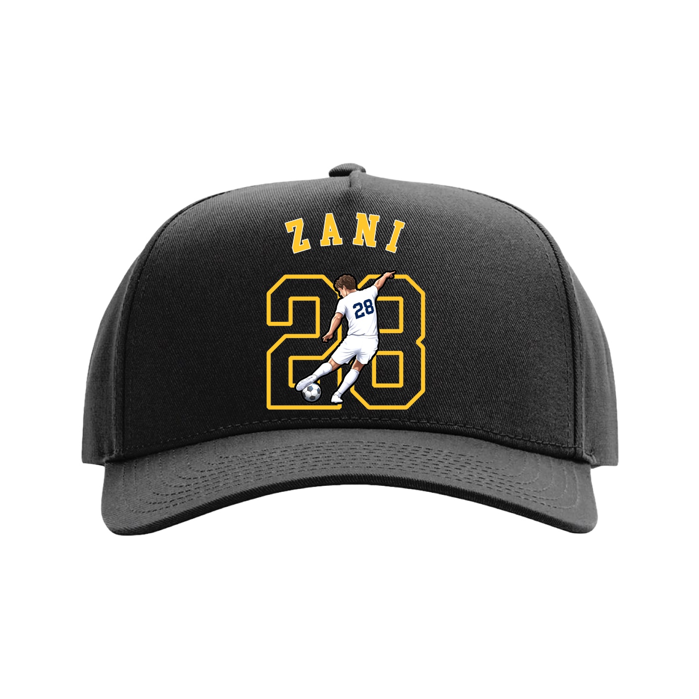 Full Fabric Five-Panel Champ Cap