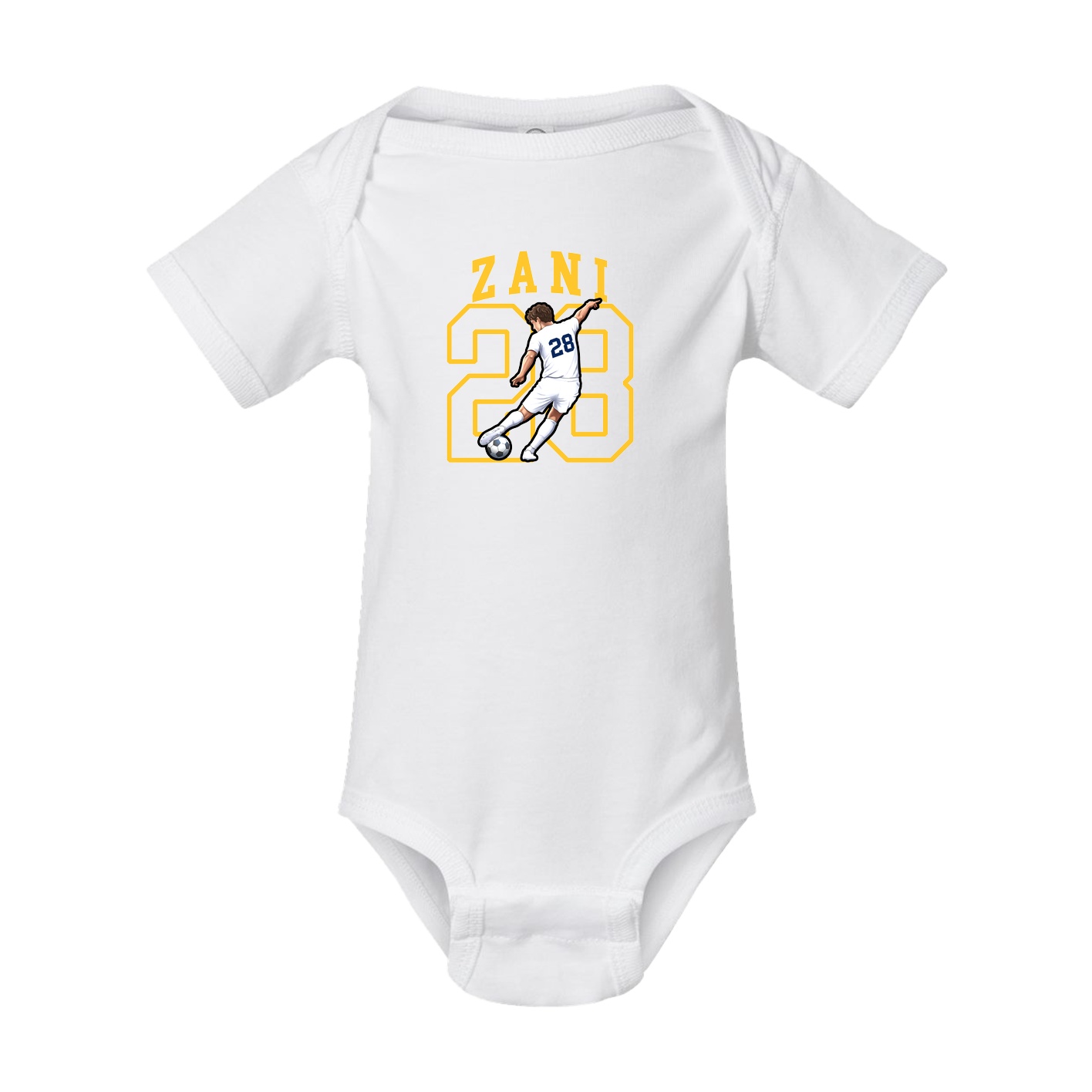 Baby Onesie — Shirsey in White