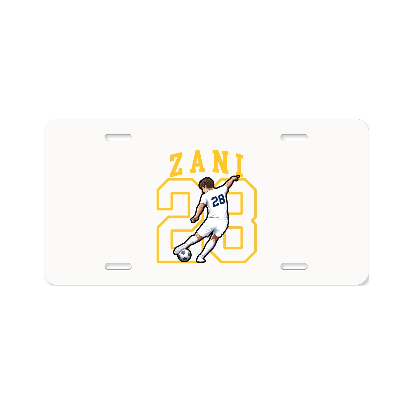License Plate — Shirsey in Classic