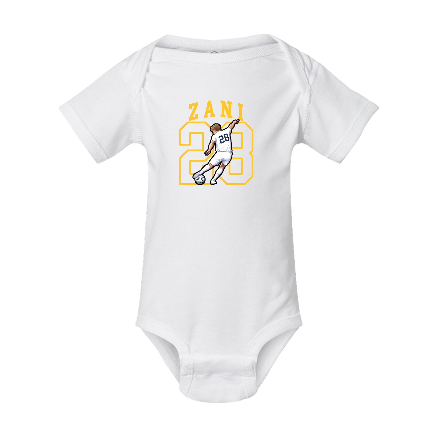 Baby Onesie — Shirsey in White