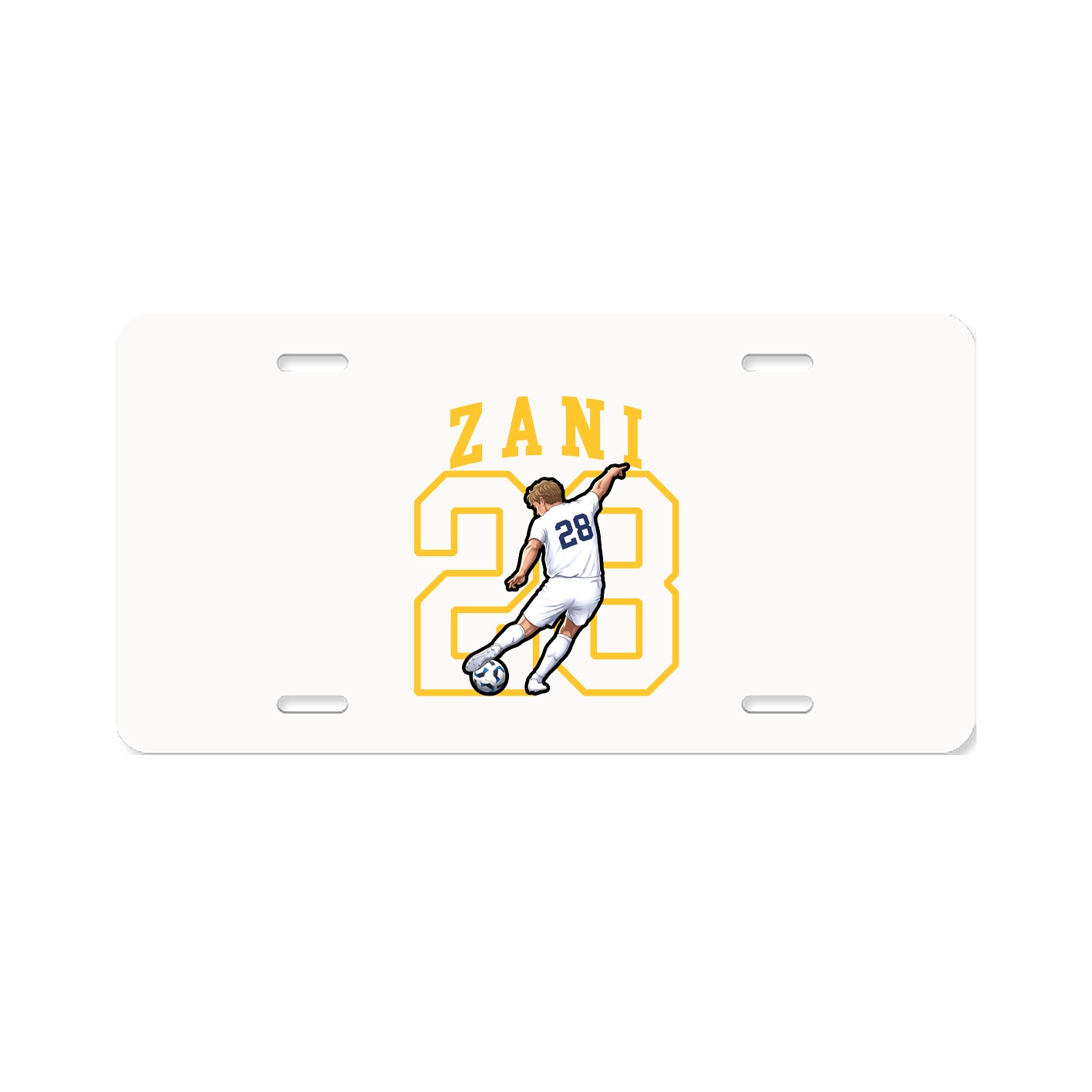 License Plate — Shirsey in Classic